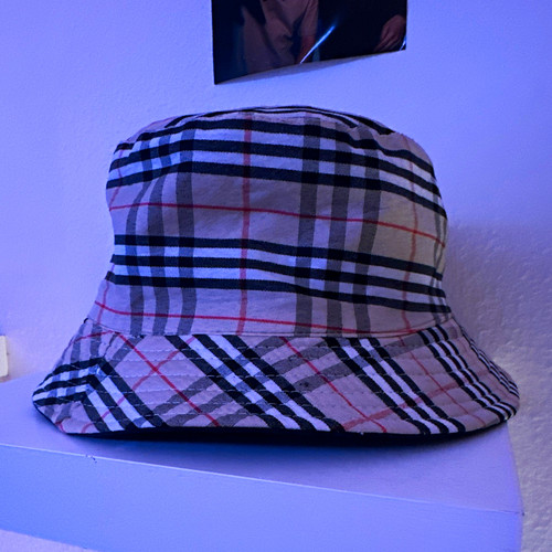 Karierter anglerhut bucket - anglerhut, hat
