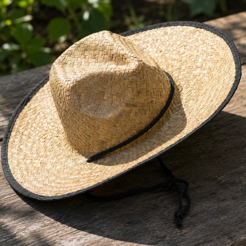 Naturstrohhut sommerhut unisex - sommerhut,