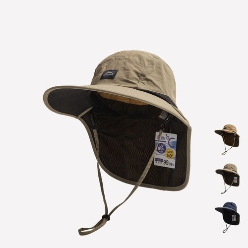 Anglerhut mit schutz und - mit,
